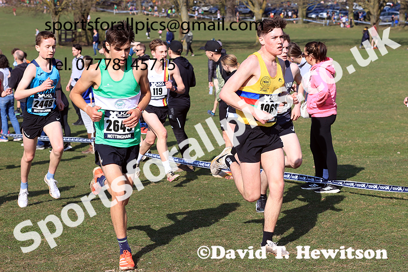 GMens under-17s 2025 UK CAU Inter Counties Cross Country Champs., Wollaton Park, Nottingham. Photo: David T. Hewitson/Sports for All Pics